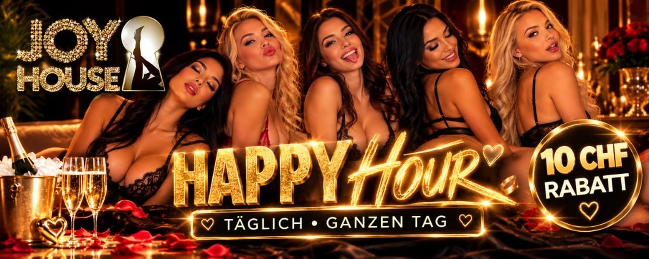 Happy Hour – täglich ganzen Tag